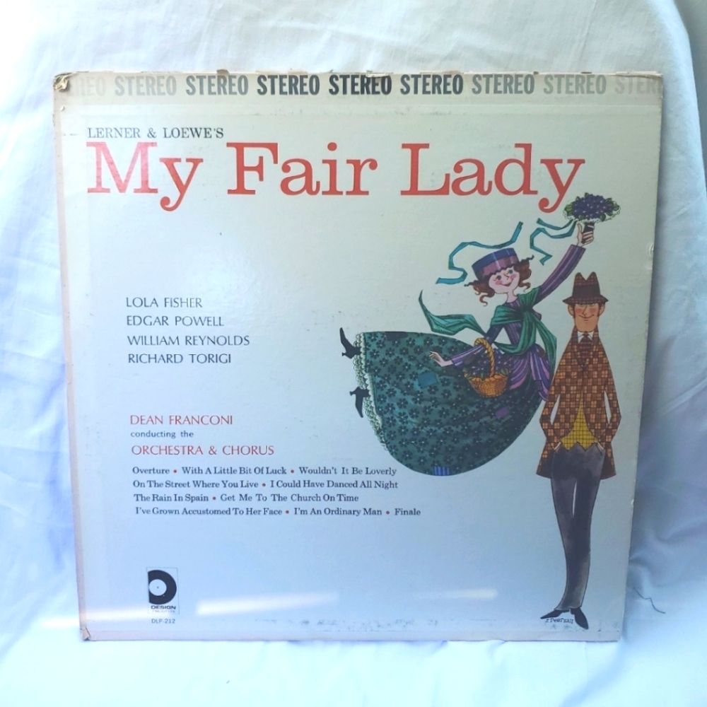 : My fair lady vinyl record for record player